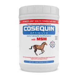 Nutramax Laboratories Cosequin Optimized with MSM Joint Health Supplement for Horses - Powder with Glucosamine and Chondroitin