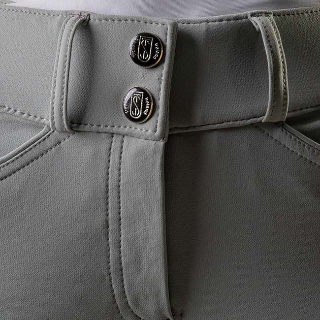 Tredstep Women's Nero XO Knee Patch Breeches - Grey image number null