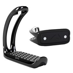 Ophena S Pro Magnetic Safety Stirrups - Onyx Black