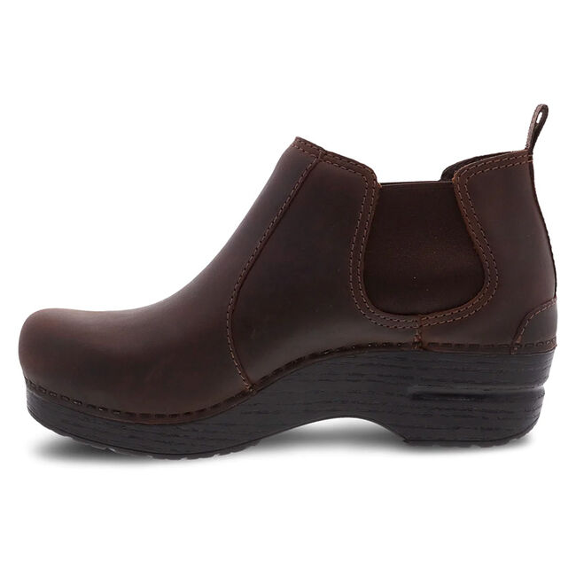 Dansko Women's Frankie Boot - Antique Brown Oiled image number null