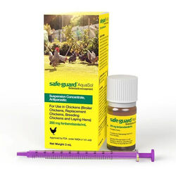 Merck Safe-Guard AquaSol Poultry Dewormer - 3 mL