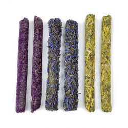 Prevue Pet Naturals Flower Chew Sticks - 6-Pack
