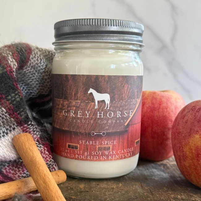 Grey Horse Candle Company Jar - Stable Spice image number null