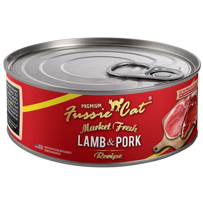 Fussie Cat Market Fresh Cat Food - Lamb & Pork Recipe image number null