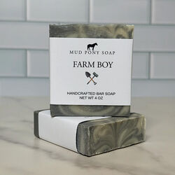 Grey Horse Candle Company Mud Pony Soap - Farm Boy