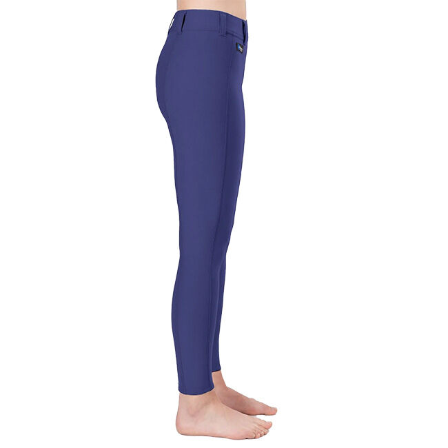 Irideon Kids' Issential Knee Patch Tights - Deep Lavender - Closeout image number null