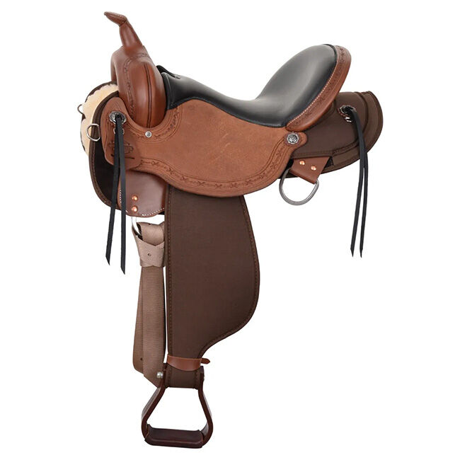 High Horse Iron Weed Cordura Trail Saddle image number null