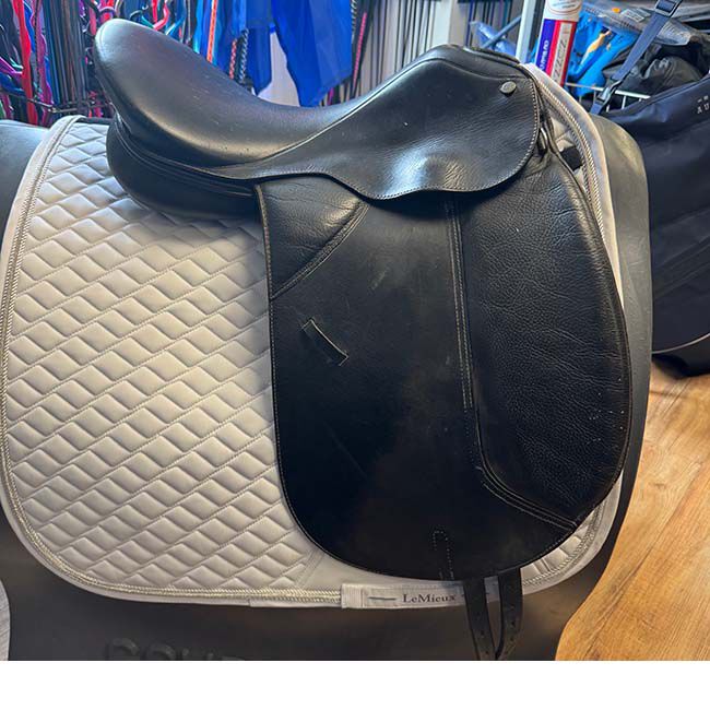 Used Collegiate Dressage Saddle - 17" image number null