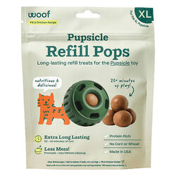 Woof Pupsicle Refill Pops - Chicken