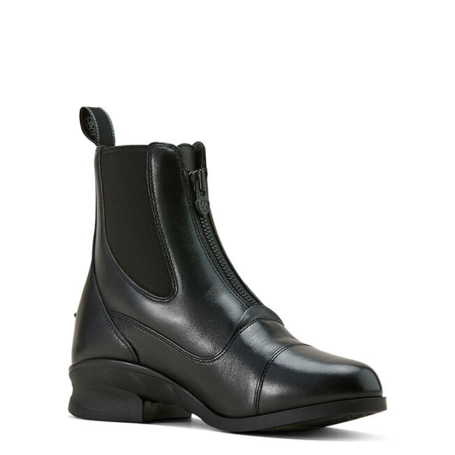 New: Ariat Women's Heritage Zip Paddock Boot - Black image number null