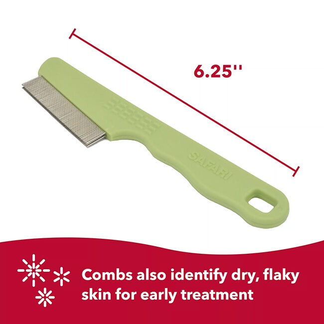 Safari Double-Sided Flea Comb image number null