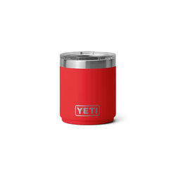 YETI Rambler 10 oz Stackable Lowball with DuraSip Ceramic Lining - Rescue Red
