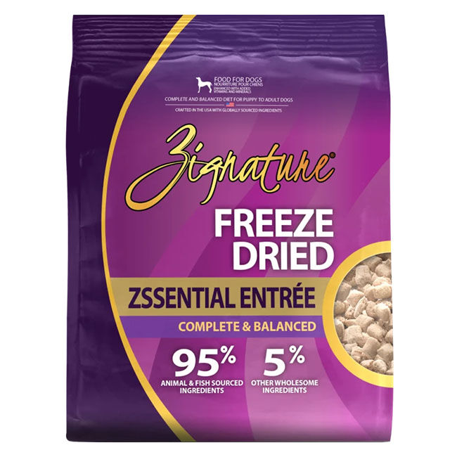 Zignature Freeze-Dried Dog Food - Zssential Entree image number null