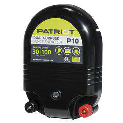 Patriot P10 AC/DC Dual-Powered Fence Charger