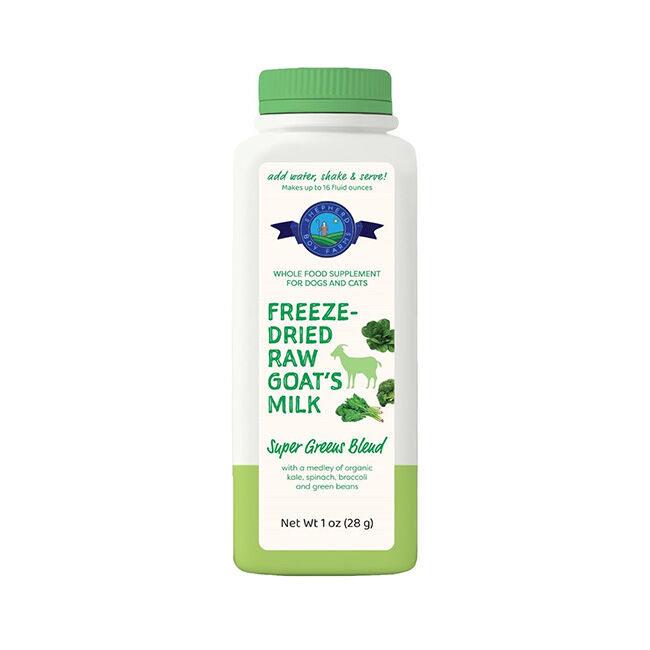 Shepherd Boy Farms Freeze-Dried Raw Goat's Milk - Super Greens Blend image number null