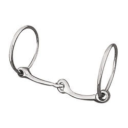 Weaver Equine Nickel-Plated Snaffle Draft Bit