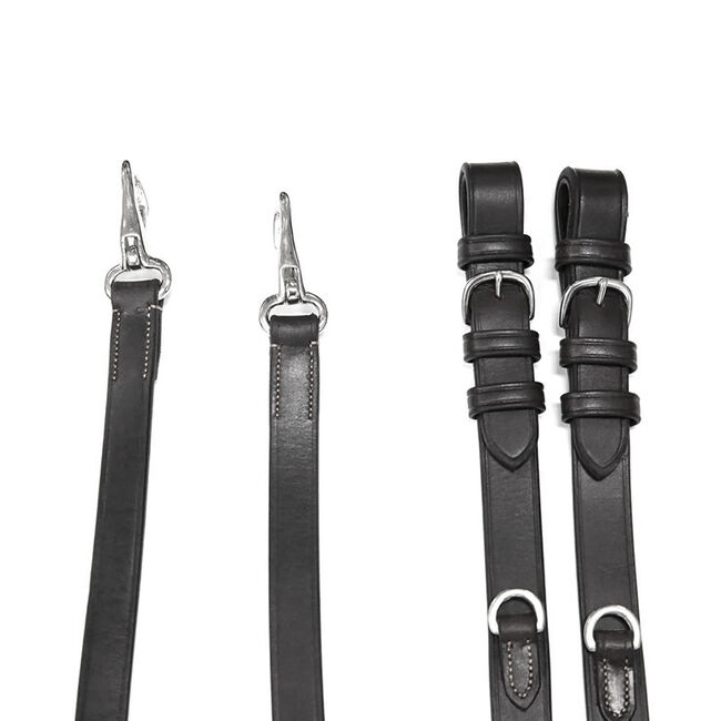 Bobby's English Tack Silver Spur Leather German Martingale image number null