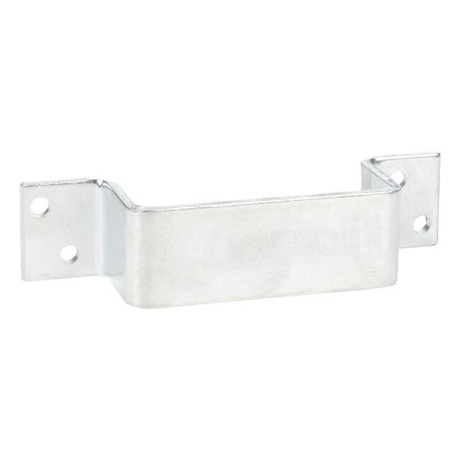 Ace Hardware 6-3/8" Zinc-Plated Surface-Mount Closed Bar Holder image number null