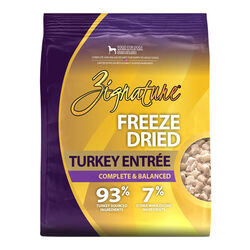 Zignature Freeze-Dried Dog Food - Turkey Entree