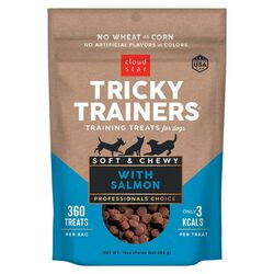 Cloud Star Tricky Trainers Soft & Chewy Dog Treats - Salmon