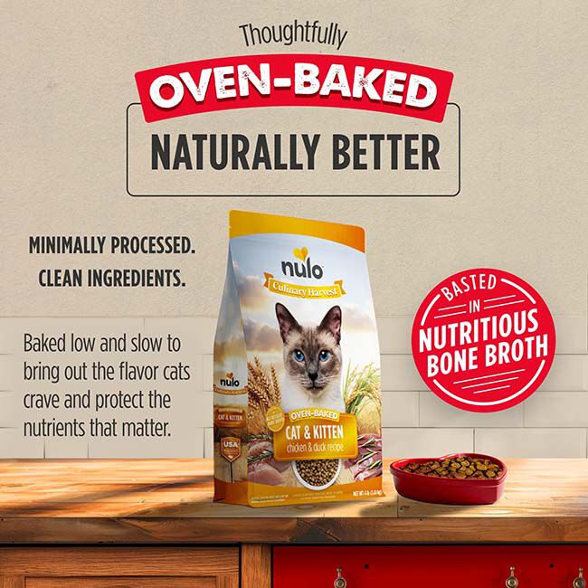 Nulo Culinary Harvest Oven-Baked Cat Food - Chicken & Duck Recipe image number null