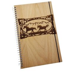 Genesis 3D Lined Journal - Western Horses - Closeout