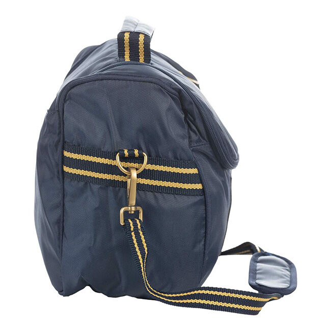 Equinavia Darby Zip Top Grooming Bag - Navy/Gold image number null