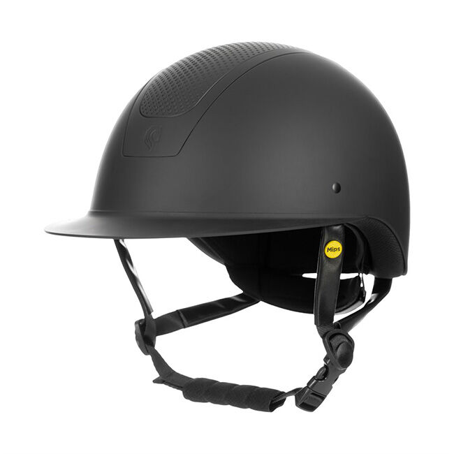 Equinavia Crown Riding Helmet with MIPS - Black/Black image number null