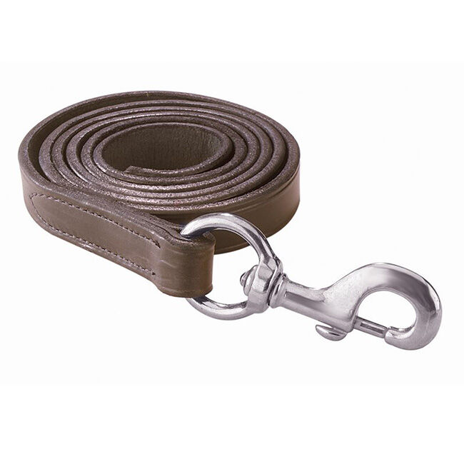 Perri's Leather Leather Lead with Chrome Snap image number null