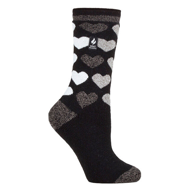 Heat Holders Women's Jennifer Lite Heart Crew Socks image number null