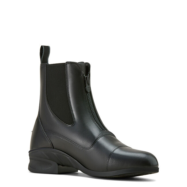 New: Ariat Men's Heritage Zip Paddock Boot - Black image number null