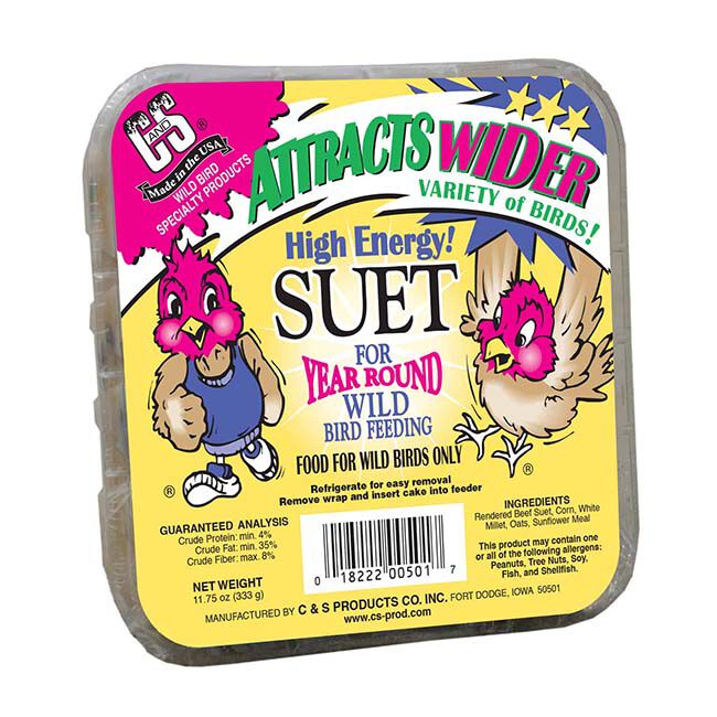C&S Products High Energy Suet - Value 8-Pack image number null