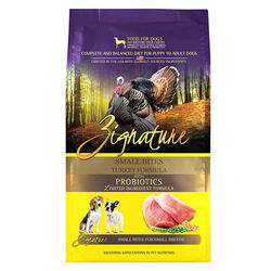 Zignature Small Bites Dog Food - Turkey Formula