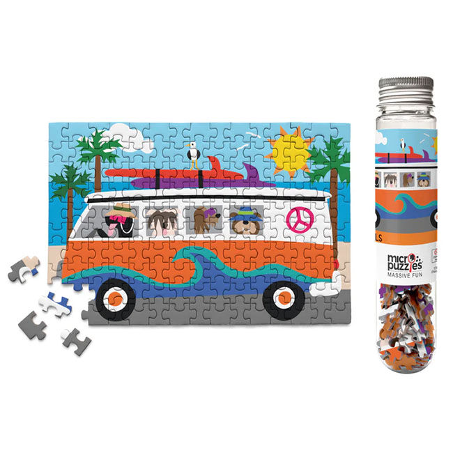 R. Nichols Micro Puzzle - Surfer Dogs image number null