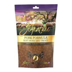 Zignature Soft Dog Treats - Pork Formula - 4 oz