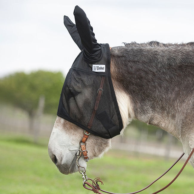 Cashel Quiet Ride Fly Mask with Ears - Mule Sizes image number null