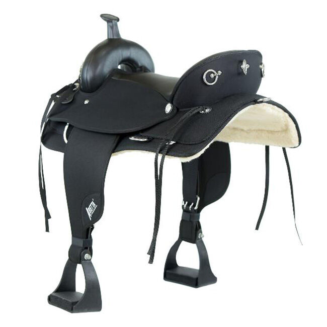 Abetta Brushpopper Trail Saddle - Black image number null