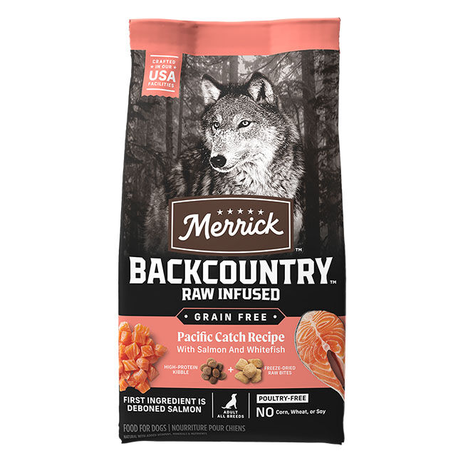 Merrick Back Country Raw Infused Pacific Catch Recipe Dry Dog Food  image number null