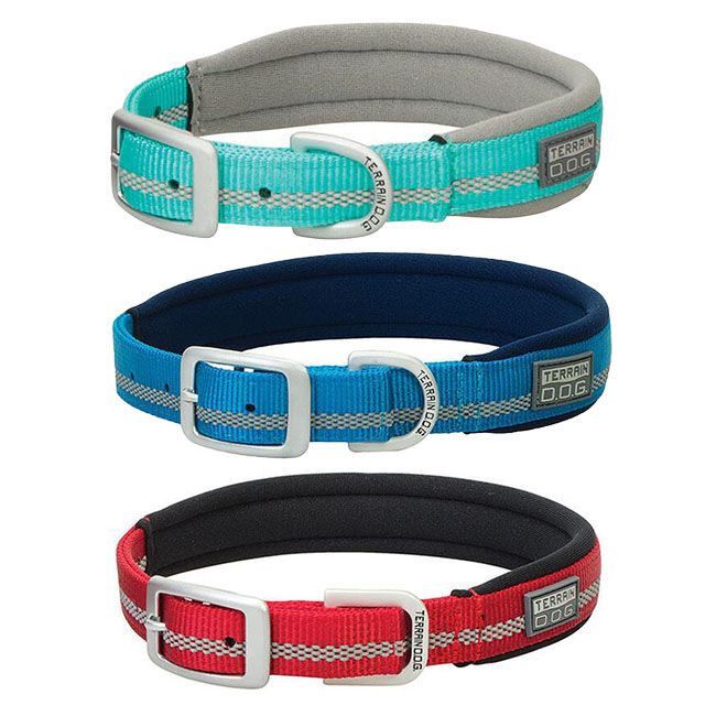 Terrain D.O.G. Reflective Neoprene-Lined Collar - Closeout image number null