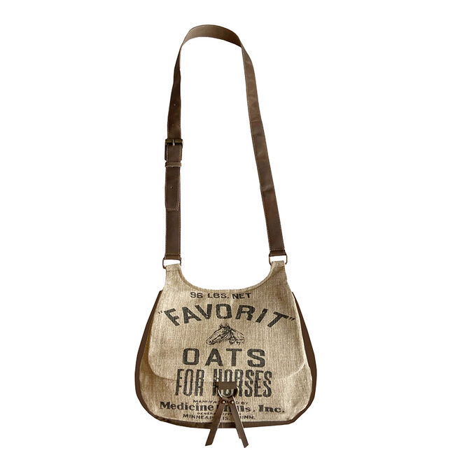 American Glory Style Hazel Crossbody Bag - Favorit Oats image number null