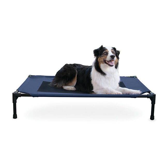 K&H Pet Products Elevated Pet Bed - Navy image number null