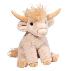 Douglas Laddie the Soft Cream Highland Cow