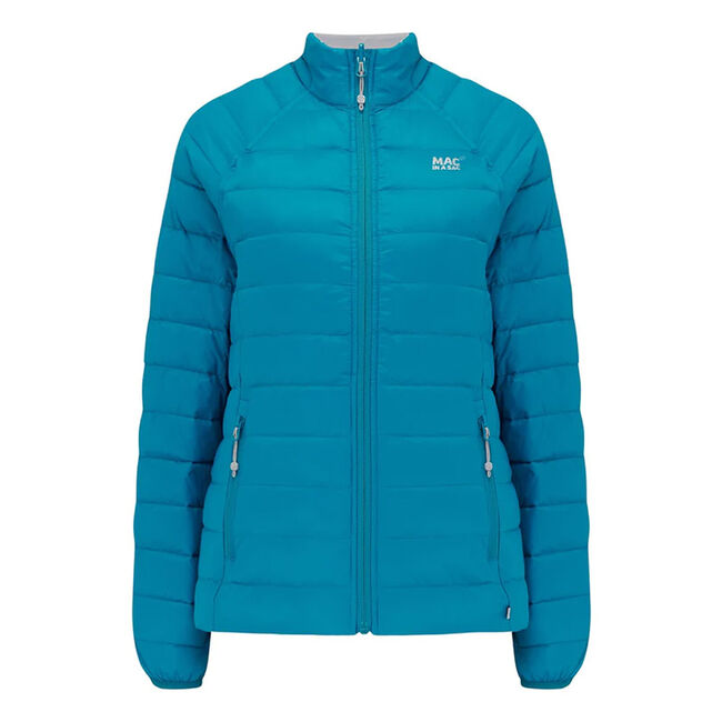 Mac in a Sac Women's Packable Down Jacket - Petrol/Soft Gray image number null