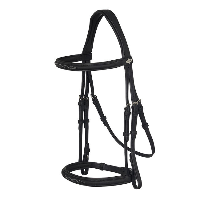 LeMieux Arika Classique Cavesson Bridle - Black image number null