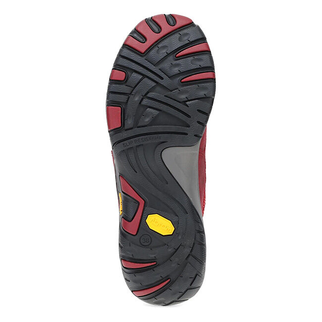 Dansko Women's Paisley Suede Waterproof Sneaker - Red image number null