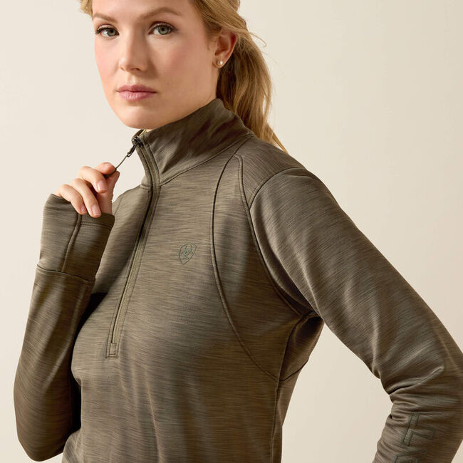 Ariat Women's Team EQ 1/2 Zip Pullover - Kalamata image number null