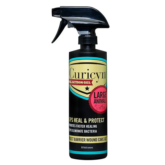 Curicyn Dual Action Gel - Multi-Species Insect Barrier Wound Care image number null