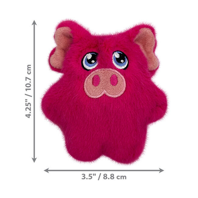 KONG Snuzzles Dog Toy - Mini - Pig image number null