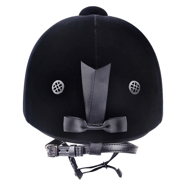 IRH Equestrian Kids' Medalist Helmet - Black Velvet image number null