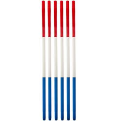 High Country Plastics Pole Bending Poles - 6-Pack